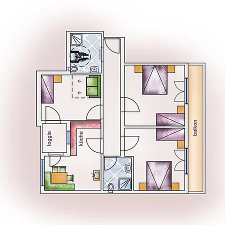 豪斯雷娜特酒店 公寓式酒店 考恩台尔