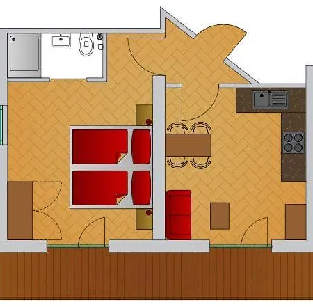 豪斯雷娜特酒店 公寓式酒店 考恩台尔